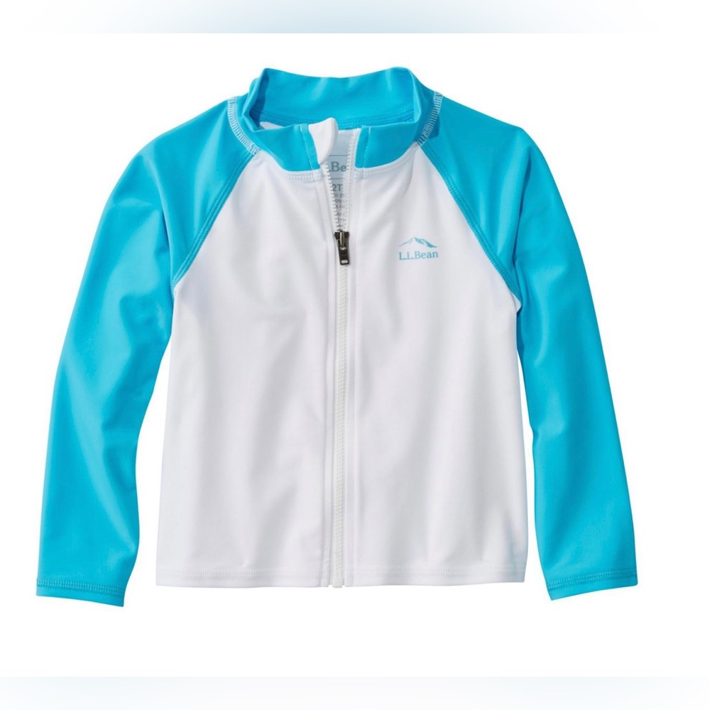 L.L.Bean Toddler Full Zip Rash Guard